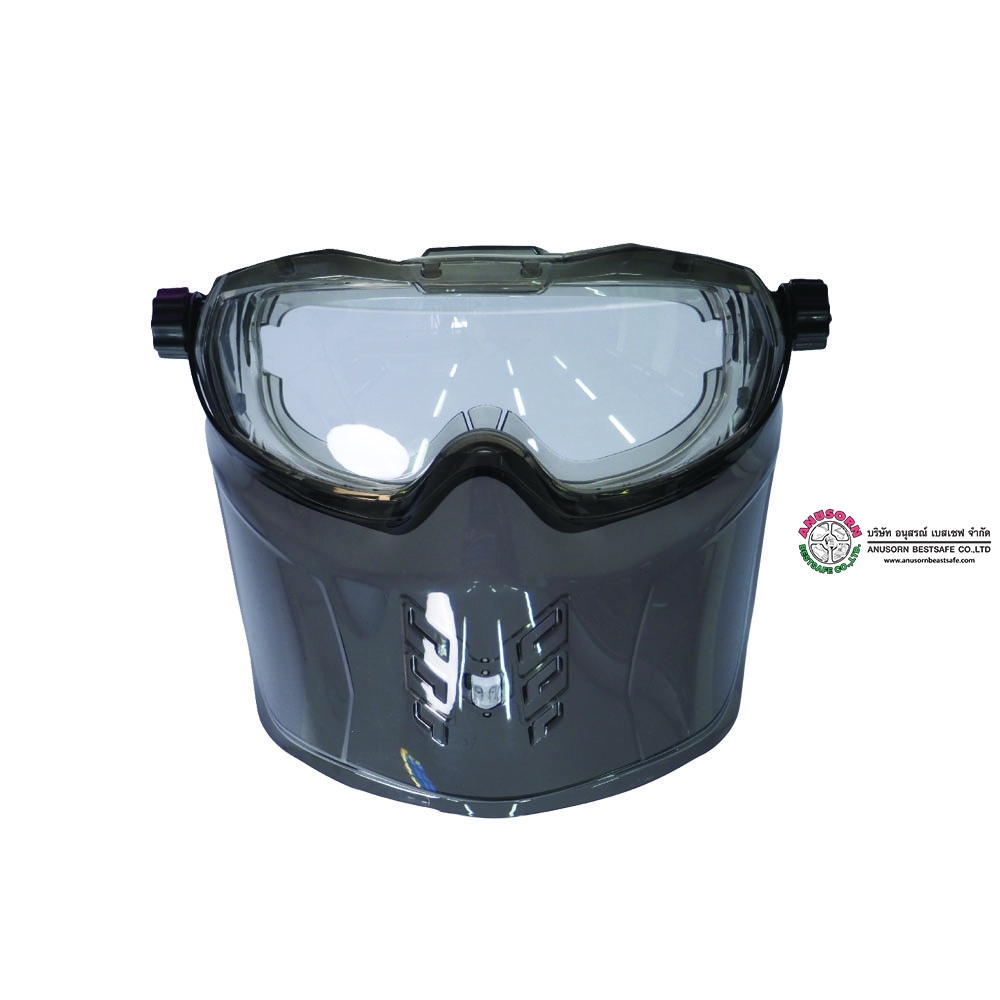 Goggle18 BEST GUARD แว่นครอบตานิรภัยพร้อมการ์ดคลุมคาง ยี่ห้อ BESTSAFE